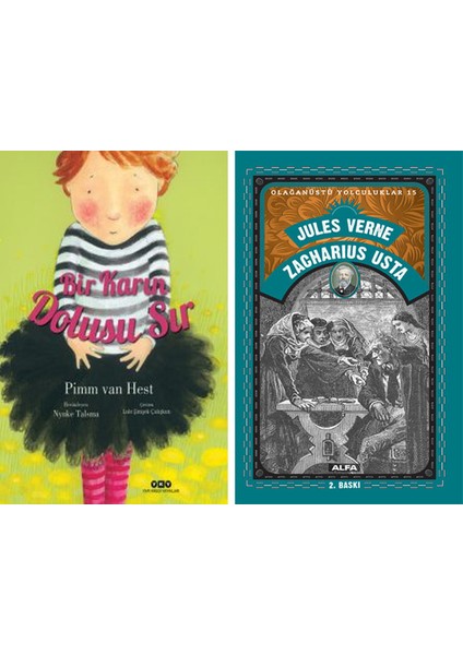 Bir Karın Dolusu Sır (Karton Kapak) + Zacharius Usta