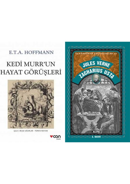 Kedi Murr'un Hayat Görüşleri (Yeni Beyaz Kapak) + Zacharius Usta