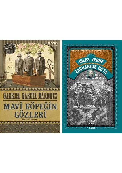Mavi Köpeğin Gözleri (Yeni Kapak) + Zacharius Usta