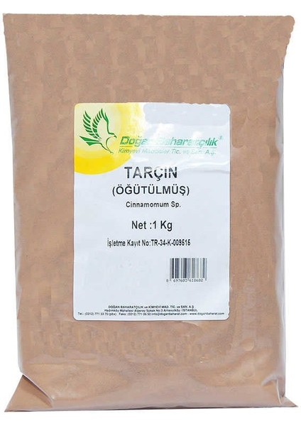 Tarçın Öğütülmüş Doğal 1000 gr Paket