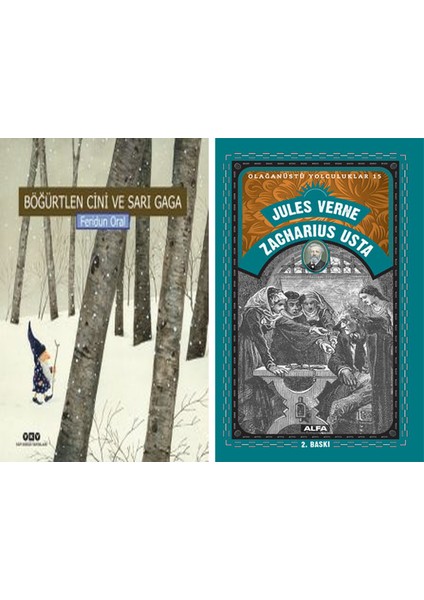 Böğürtlen Cini ve Sarı Gaga (Karton Kapak) + Zacharius Usta