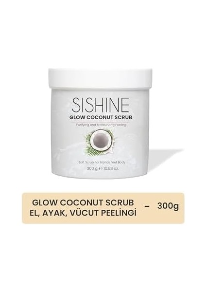 Hindistan Cevizi El, Ayak ve Vücut Peelingi - Glow Coconut Scrub fiyatları