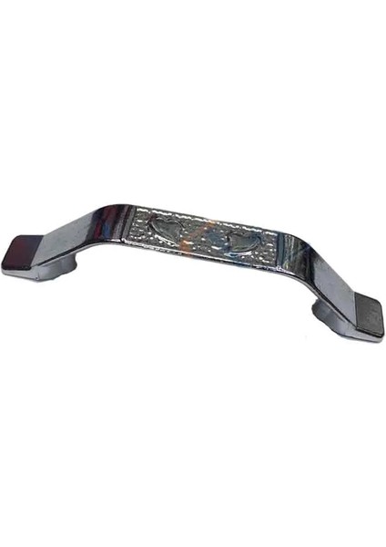 Dekoratif Zamak Kulp Içten - 64MM, Nikel, 1 Adet