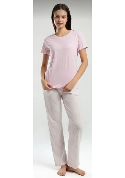 Kadın Kısa Kol Pijama TAKIM-3252