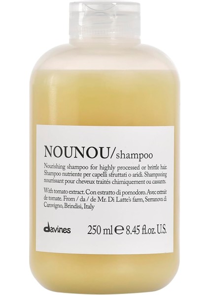 Davines Nounou Besleyici ve Koruyucu Bakım Şampuanı 250ML