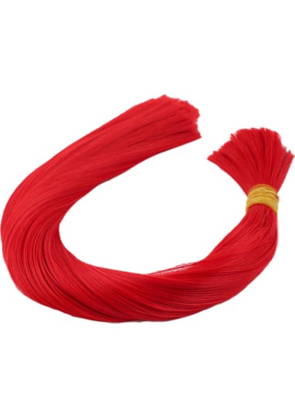 Kırmızı Renkli Sentetik Boğum Saç / 1kg