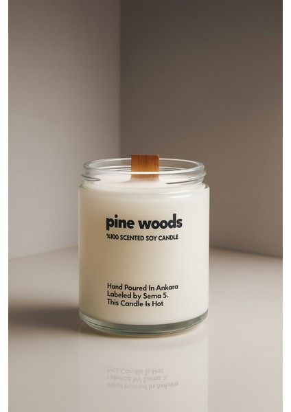 : Pine Woods : Cam Kavanozda Kokulu %100 Soya Mum (Çam, Sandal, Okaliptüs, Sedir) modelleri