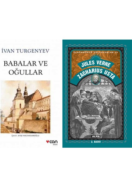 Babalar ve Oğullar (Yeni Beyaz Kapak) + Zacharius Usta