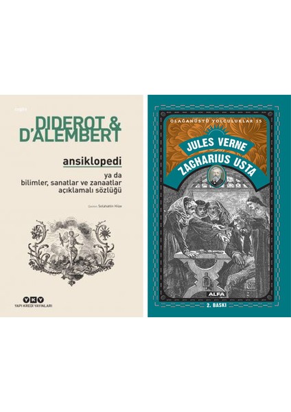 Ansiklopedi – Ya Da Bilimler, Sanatlar ve Zanaatlar Açıklamalı Sözlüğü + Zacharius Usta