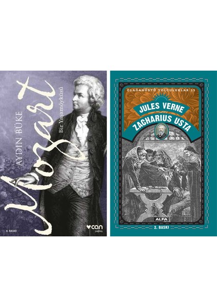 Mozart Bir Yaşam Öyküsü (Yeni Kapak) + Zacharius Usta