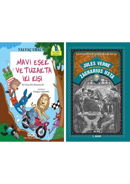 Mavi Eşek ve Tuzakta Iki Kişi – Bu Yarışı Kim Kazanacak + Zacharius Usta