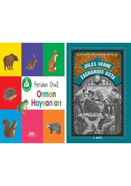 Minik Kitaplarım – Orman Hayvanları + Zacharius Usta