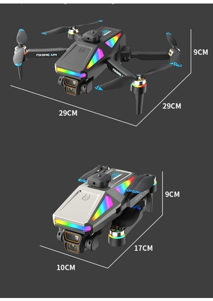 S5 Pro Gençler ve Yetişkinler Için Çift Kameralı Uzaktan Yüksek Çözünürlüklü Hd Drone modelleri