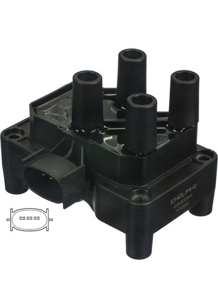 Mtxdpn Ateşleme Bobini Ford Fiesta 1.3-1.4 95-02