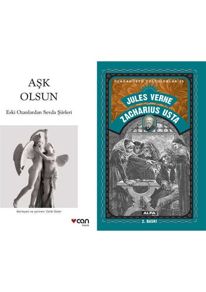 Aşk Olsun (Yeni Beyaz Kapak) + Zacharius Usta