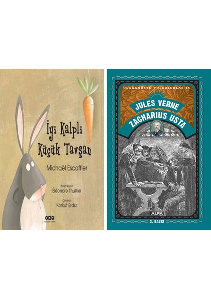 Iyi Kalpli Küçük Tavşan (Karton Kapak) + Zacharius Usta