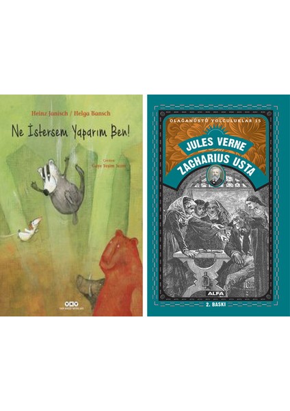 Ne Istersem Yaparım Ben! (Karton Kapak) + Zacharius Usta