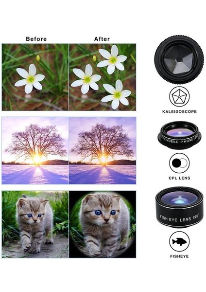 Pm-25951 Telefon Kamera 6lı Set Lens Kiti modelleri