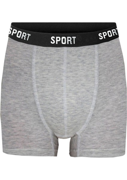 Desenli Düz Karışık Erkek 9'lu Paket Pamuklu Boxer
