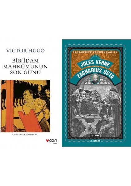 Bir Idam Mahkumunun Son Günü (Yeni Beyaz Kapak) + Zacharius Usta