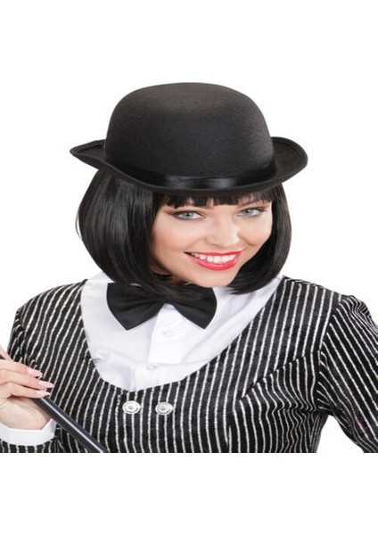Charlie Chaplin Stil Yetişkin Şapkası – Siyaelon Parti Şapkası fiyatları