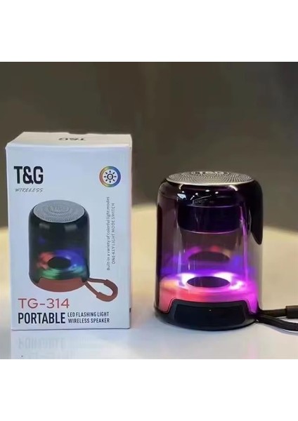 T&g Tg314 Usb/sd/fm/bluetooth Destekli Taşınabilir Rgb Işıklı Wireless Hoparlör modelleri