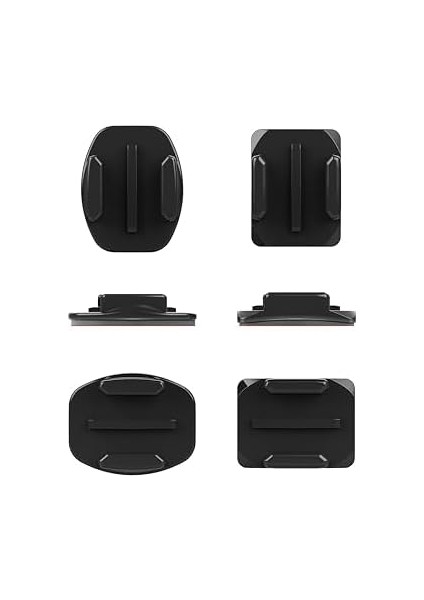 AACFT-001, Aksiyon Kamera Aksesuarı, Yapışkanlı Eğik ve Düz Bağlantı Parçası modelleri