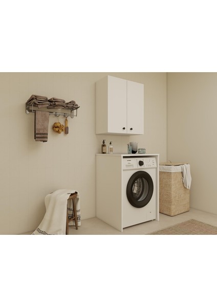 Çamaşır Makinası Dolabı Takımı modelleri