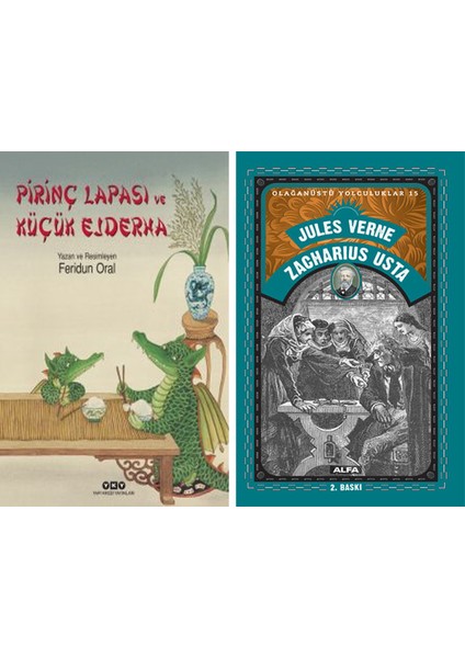 Pirinç Lapası ve Küçük Ejderha (Karton Kapak) + Zacharius Usta