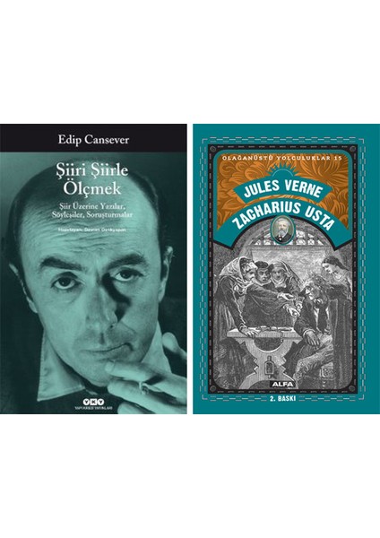 Şiiri Şiirle Ölçmek – Şiir Üzerine Yazılar, Söyleşiler, Soruşturmalar + Zacharius Usta