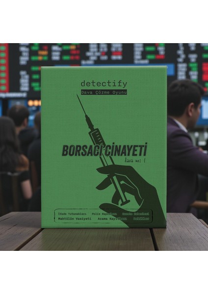 Cinayet Çözme Oyunu Borsacı Cinayeti Dosyası