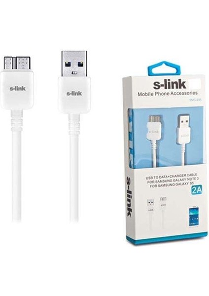 S-link Smg-495 Note 3-s5 Data Şarj Kablosu