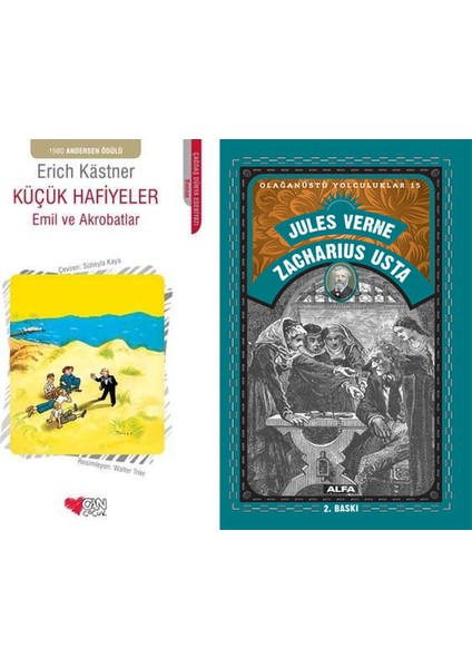 Küçük Hafiyeler Emil ve Akrobatlar + Zacharius Usta