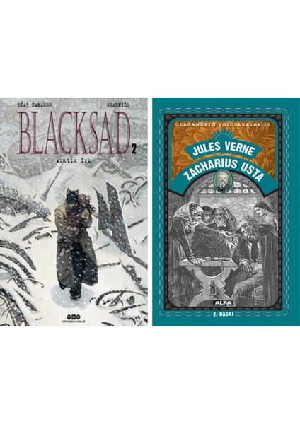 Blacksad 2. Cilt – Arktik Irk (Karton Kapak) + Zacharius Usta