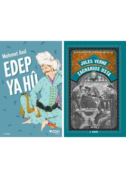 Edep Ya Hu (Yeni Kapak) + Zacharius Usta