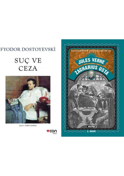 Suç ve Ceza (Yeni Beyaz Kapak) + Zacharius Usta