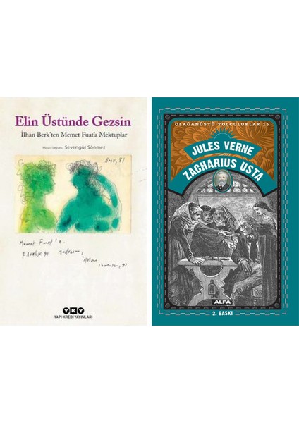 Elin Üstünde Gezsin – Ilhan Berk’ten Memet Fuat’a Mektuplar (Küçük Boy) + Zacharius Usta