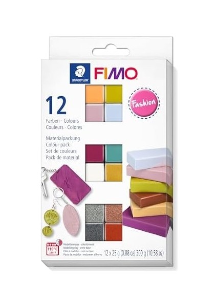 8023 C12-5 Mp Soft Modelleme Kili Moda Renkler (25 gr x 24 Blok) fiyatları