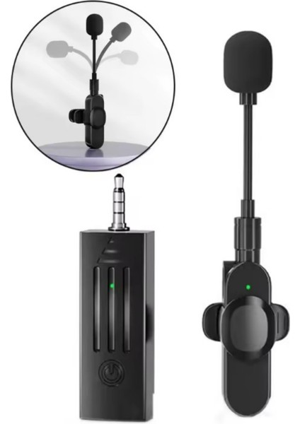 K35D Bluetooth Mini Taşınabilir Kablosuz Mikrofon Yaka Mikrofon Hoparlör Wireless Microphone modelleri