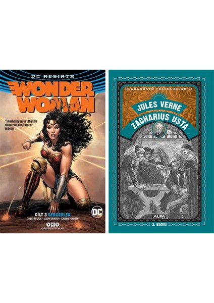 Wonder Woman Cilt: 3 Gerçekler (Rebirth) + Zacharius Usta