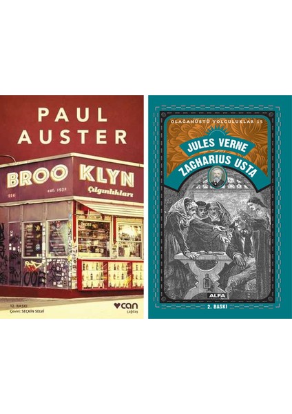 Brooklyn Çılgınlıkları (Yeni Kapak) + Zacharius Usta