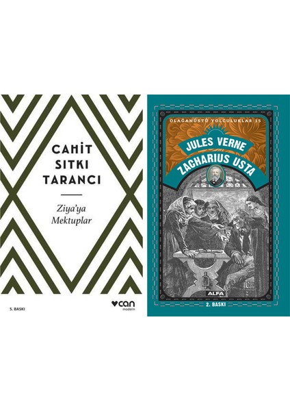 Ziya'ya Mektuplar (Yeni Kapak) + Zacharius Usta