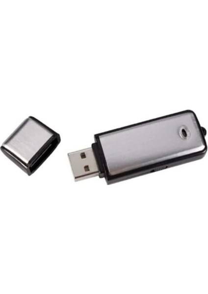 16 GB Çift Mikrofonlu Gümüş Renk USB Ses Kayıt Cihazı fırsatları