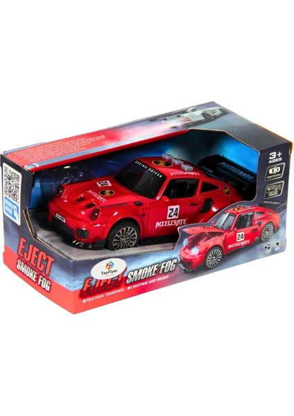 Işıklı Sesli Duman Çıkaran Sürtmeli Spor Araba BSP-1A fiyatları