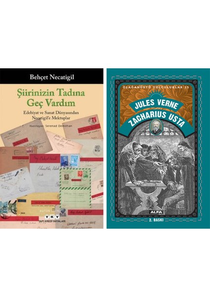Şiirinizin Tadına Geç Vardım – Edebiyat ve Sanat Dünyasından Necatigil’e Mektuplar + Zacharius Usta