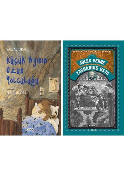 Küçük Ayının Uzun Yolculuğu (Karton Kapak) + Zacharius Usta