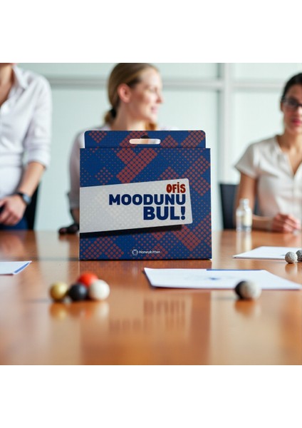 Moduna Göre Mini Fotoğraflı Kart Oyunu Ofis