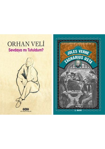 Sevdaya Mı Tutuldum? (Karton Kapak) + Zacharius Usta