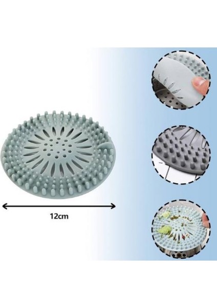 Silikon Banyo ve Mutfak Gider Kapatıcı –lavabo Süzgeci –çöp Tutucu Süzgeç – Tıkanıklık Önleyici fırsatları