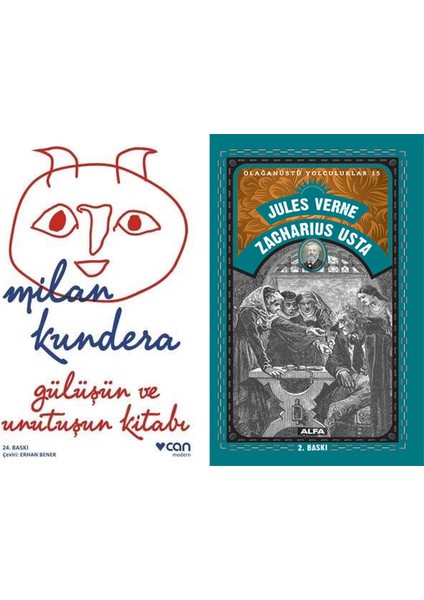 Gülüşün ve Unutuşun Kitabı (Yeni Kapak) + Zacharius Usta